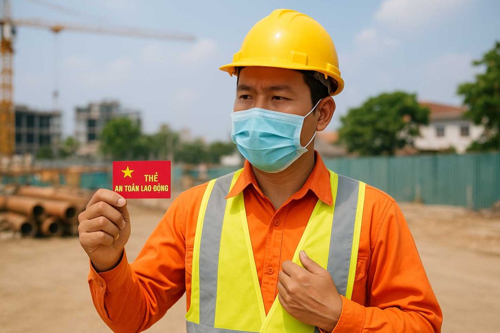 Các nhóm đối tượng bắt buộc phải có thẻ an toàn lao động