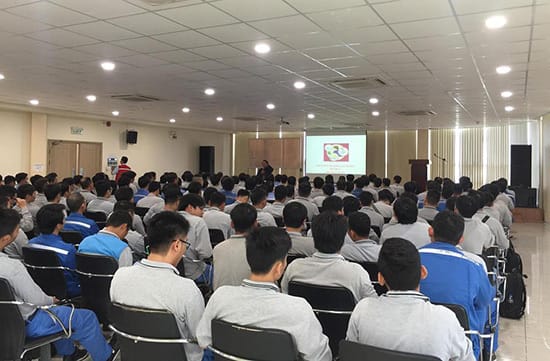 khóa học huấn luyện an toàn lao động cho nhà thầu